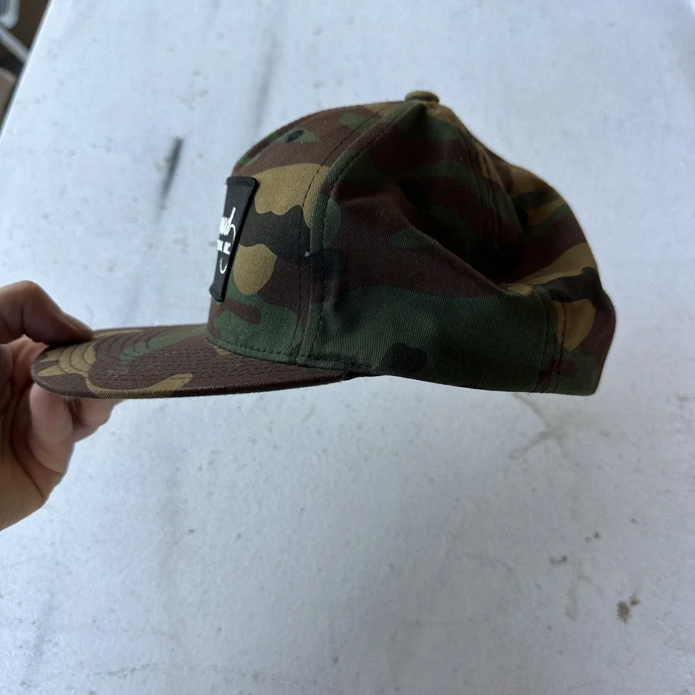 The Classics Green Camo Deadwood‎ Construction Trucker Snapback Hat